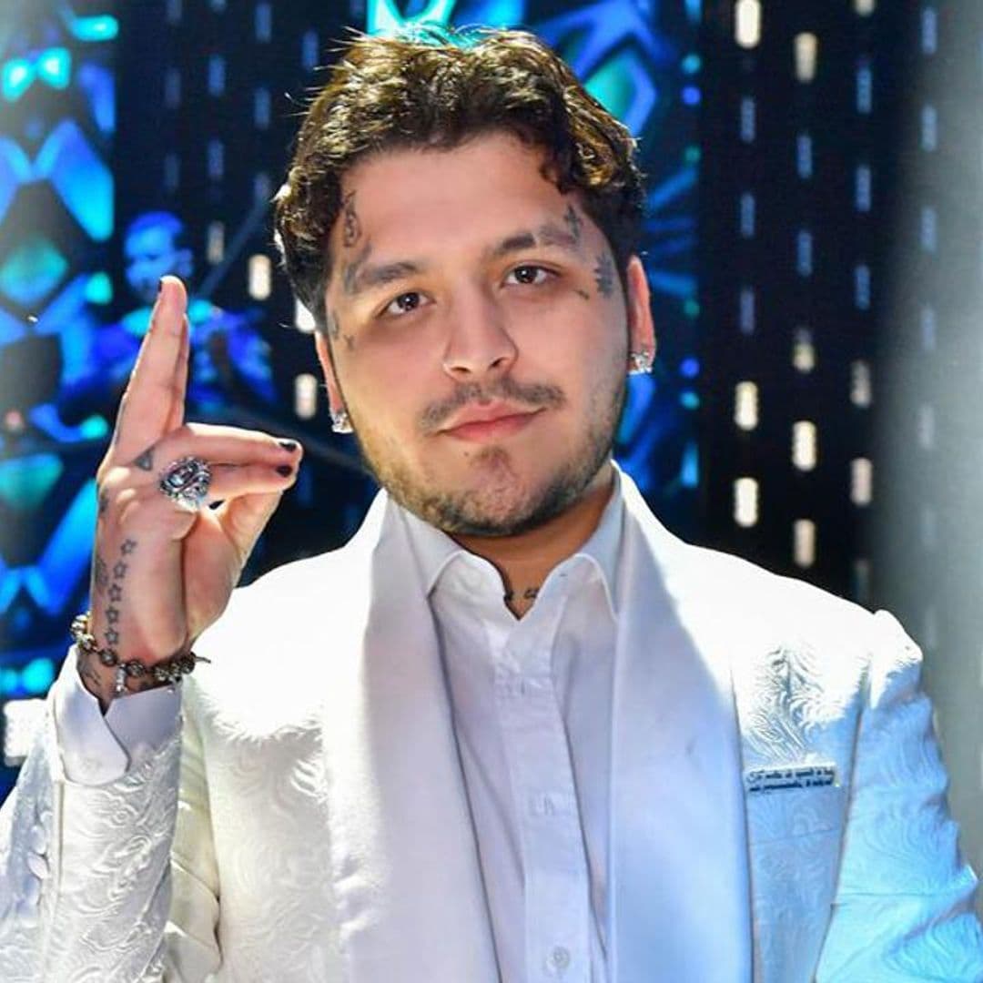 Christian Nodal reveals he used to feel insecure without luxurious clothes and expensive cars