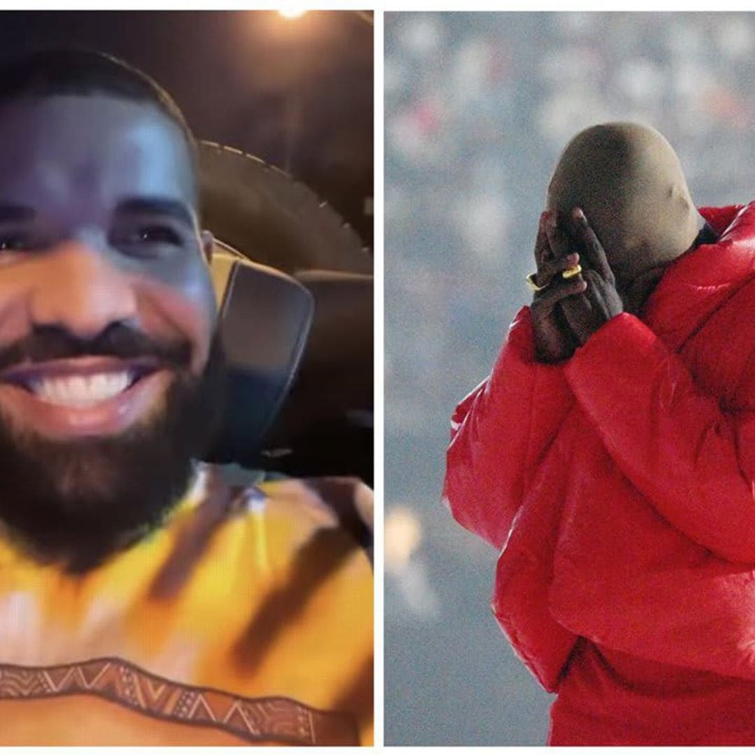 Drake laughs after finding out Kanye West ‘leaked’ his address - here’s why they’re fighting again