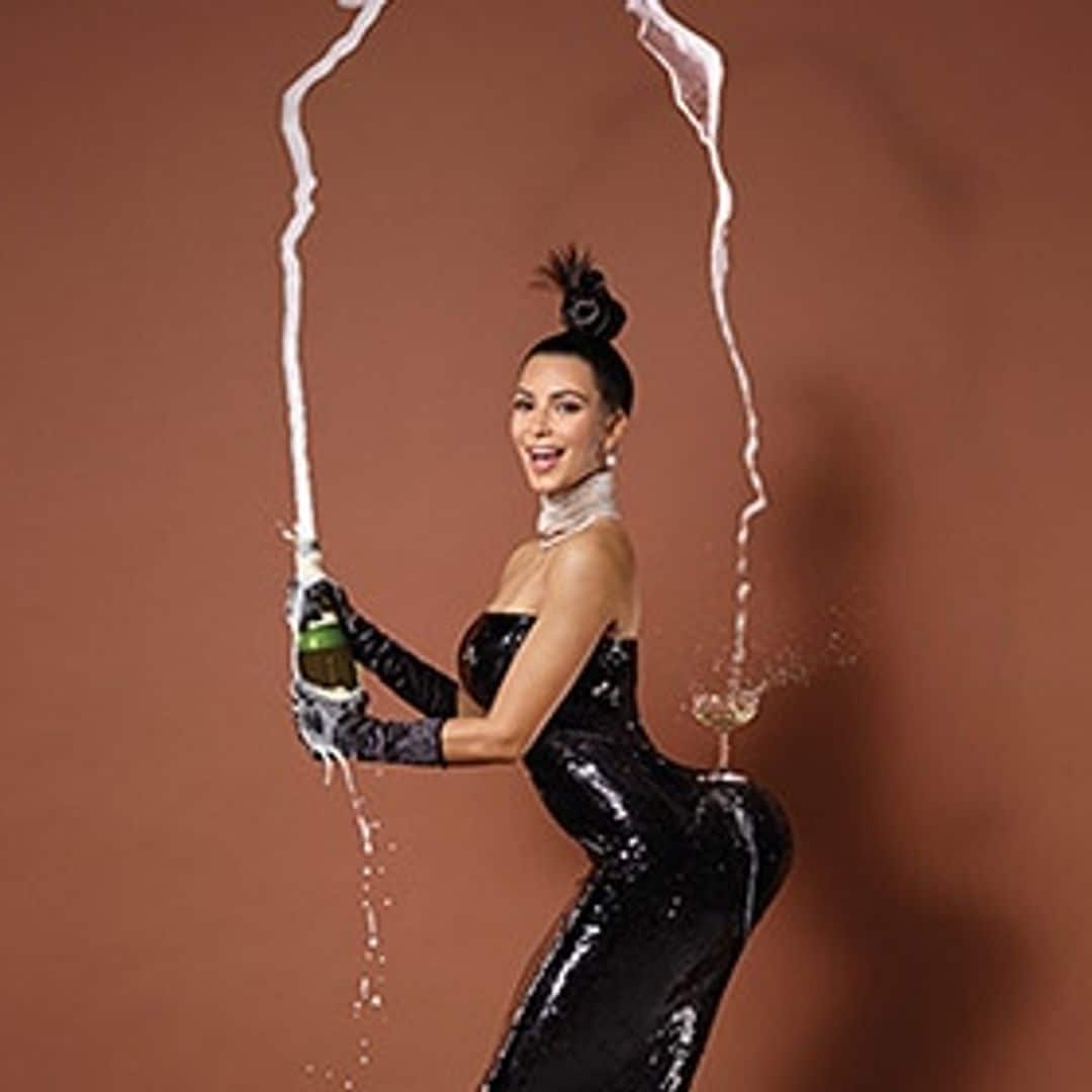 Kim Kardashian tries to 'break the Internet' by baring her behind