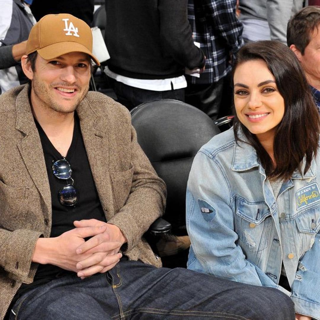 Ashton Kutcher and Mila Kunis’ rarely seen children make appearance on social media