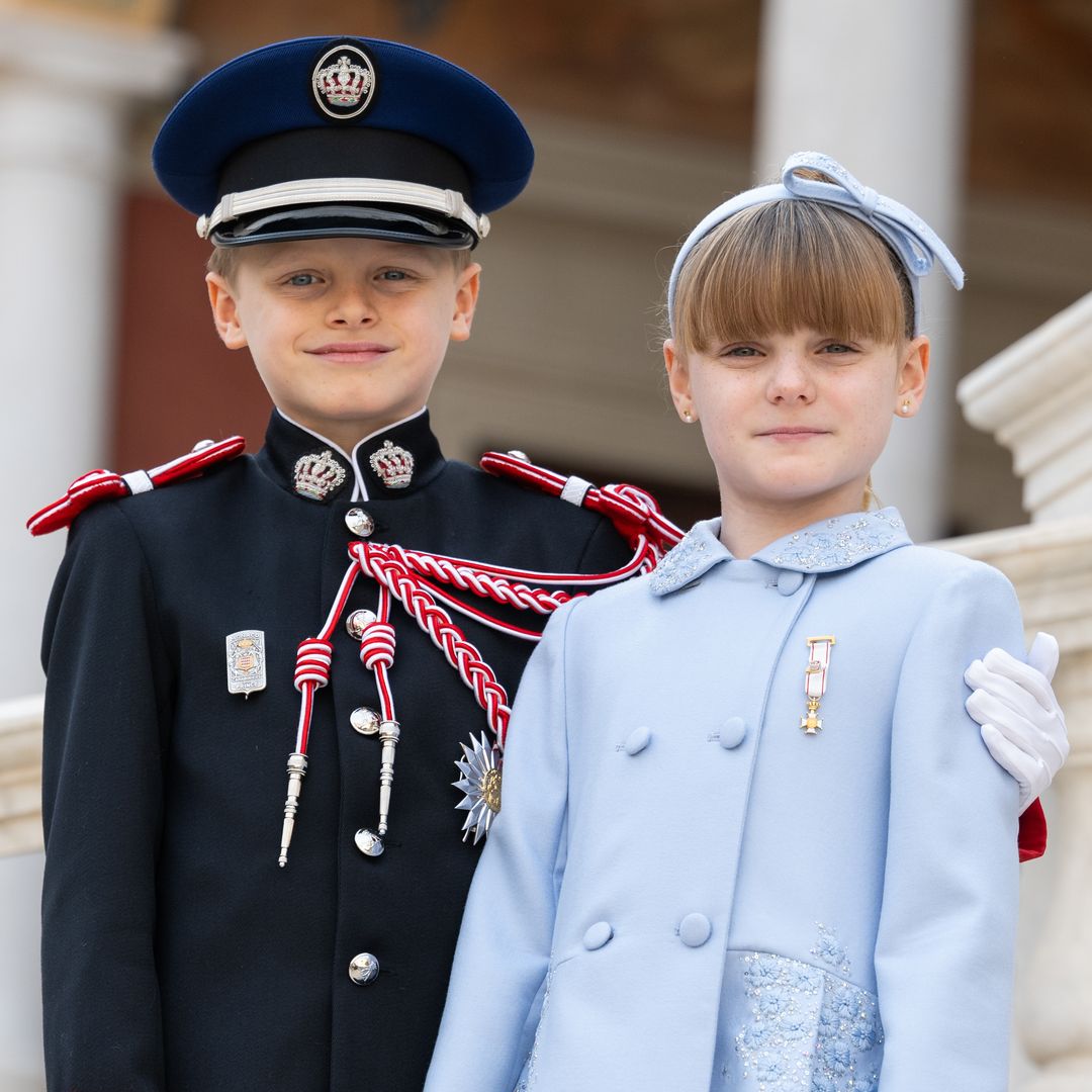 Princess Charlene and Prince Albert's twins' sweet sibling bond on display in new portraits