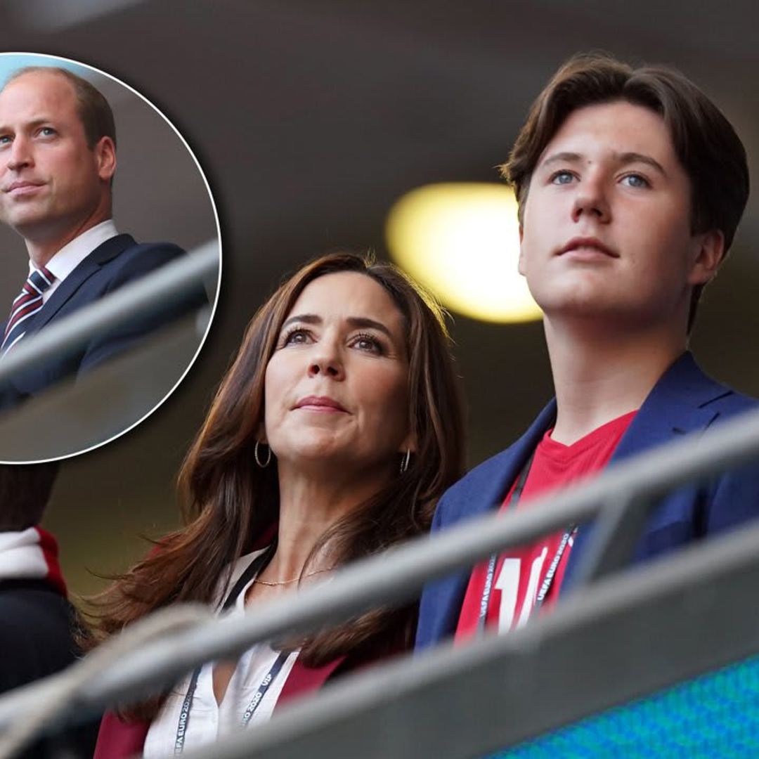 Crown Princess Mary and Prince William cheer on their soccer teams in London