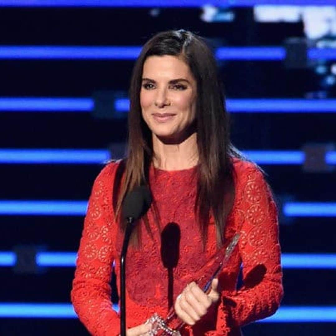 Sandra Bullock gives touching People’s Choice Awards speech inspired by her son Louis