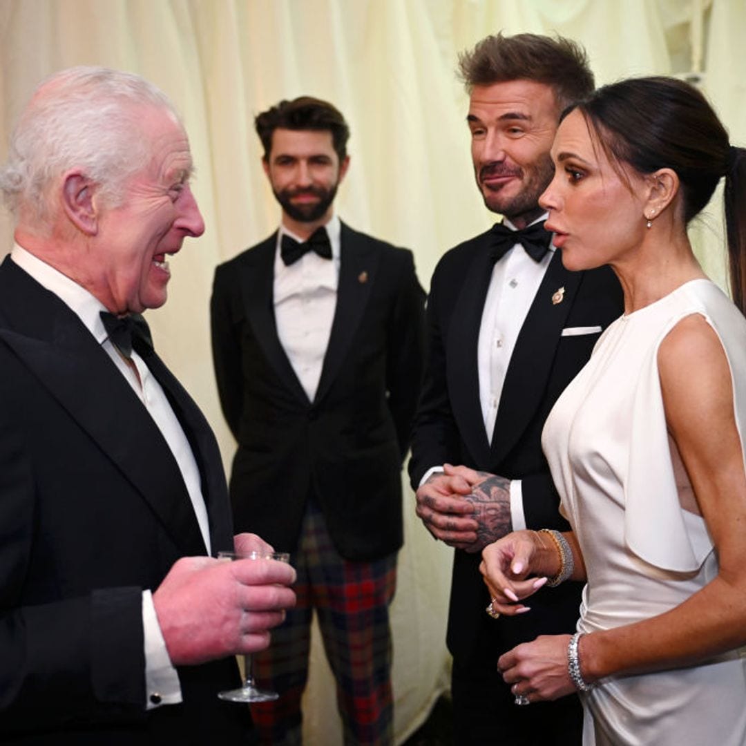 David and Victoria Beckham Dine with King Charles at Highgrove