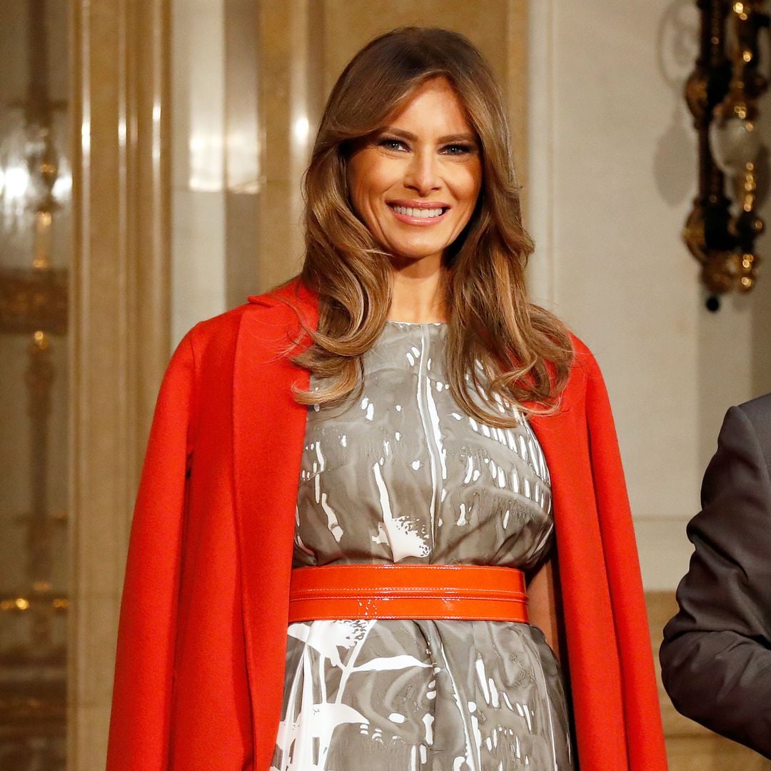 Melania Trump's First Lady outfits: Her latest gray ensemble at the New York Stock Exchange