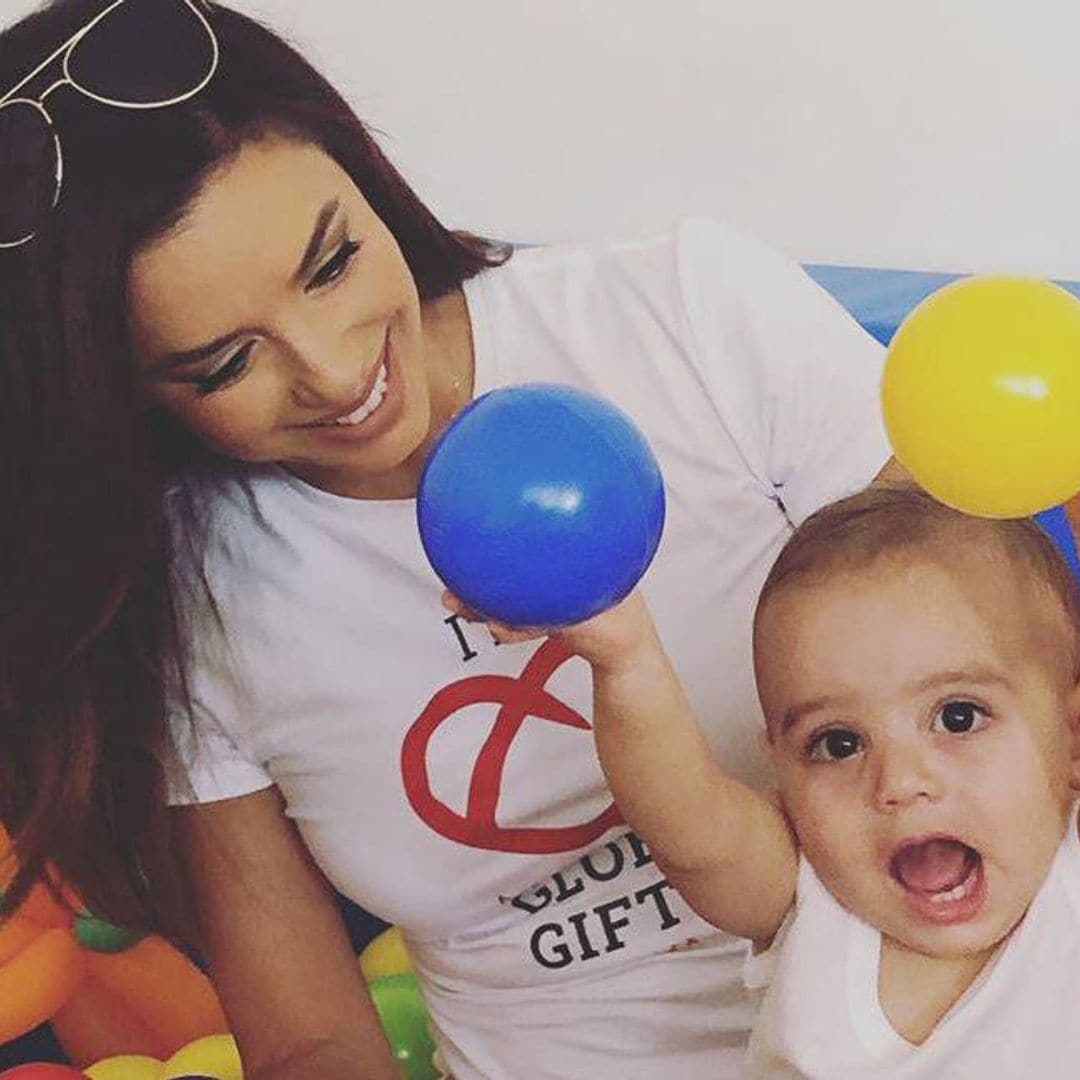 Eva Longoria’s baby boy Santi looks all grown up in new photo