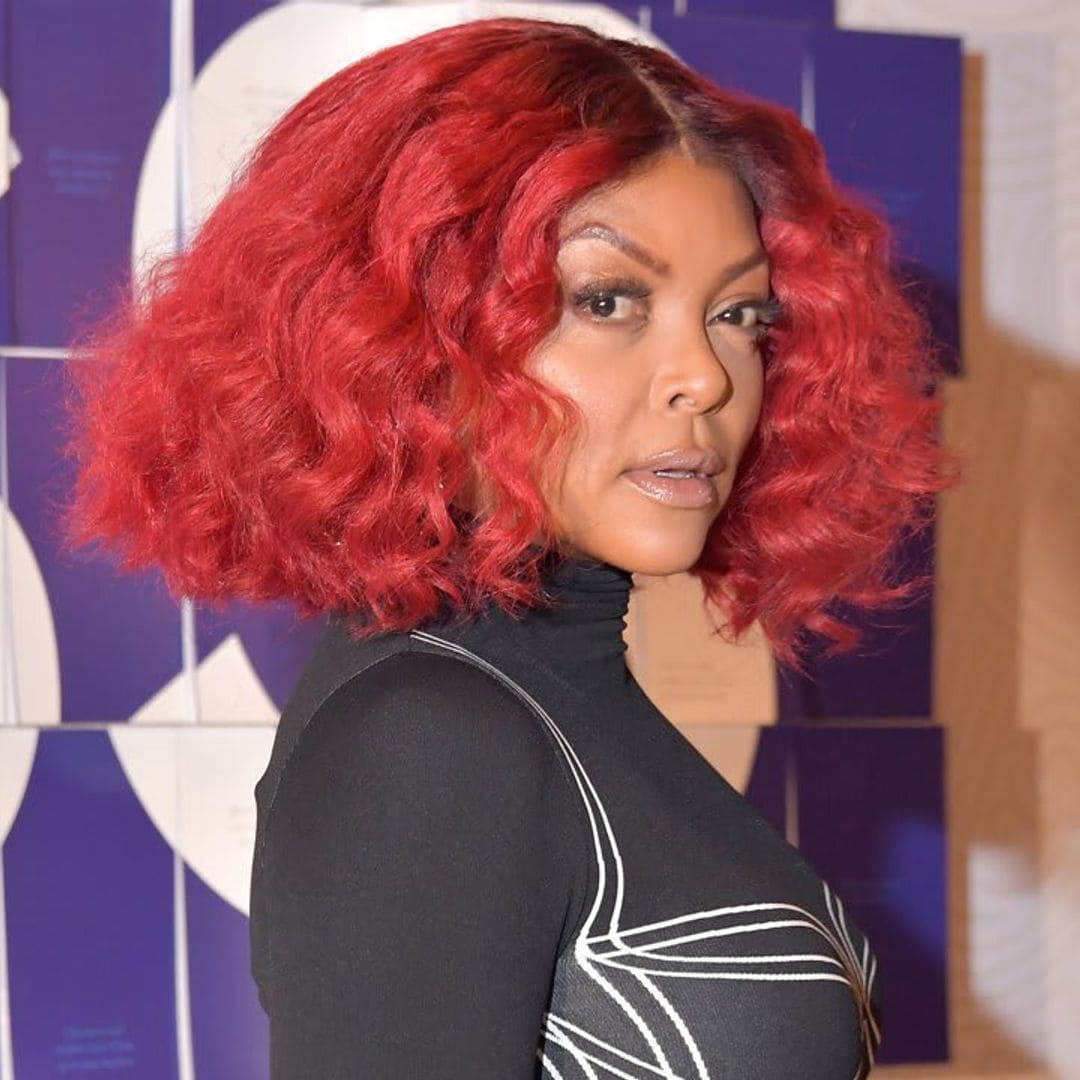 Taraji P. Henson reveals her colorful afro ‘that grows towards the heavens’