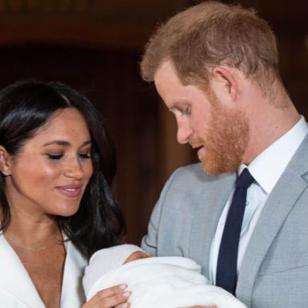 Meghan Markle shares new personal photo of baby Archie honoring Princess Diana for Mother's Day!