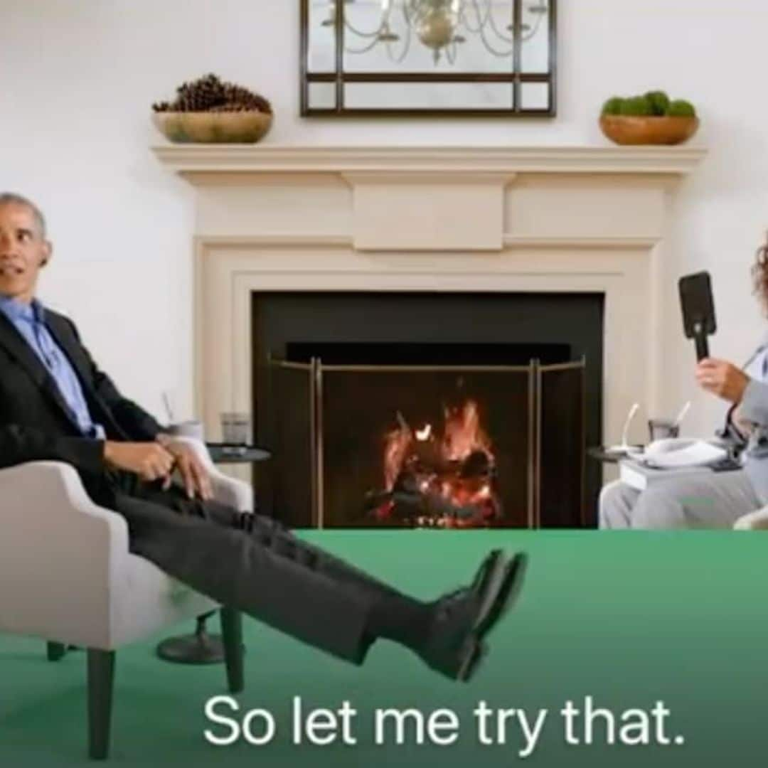 Oprah and Obama play footsies all the way from Washington D.C to California