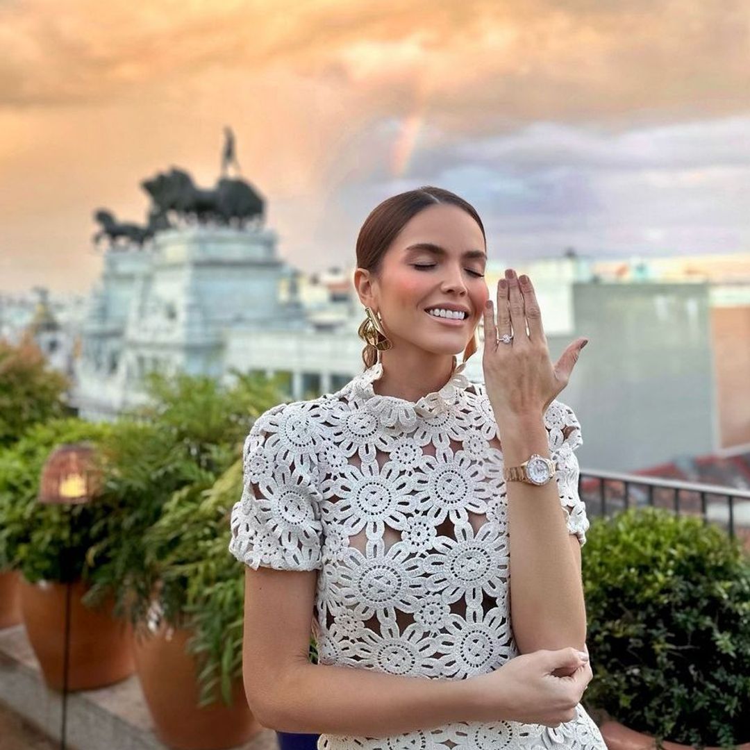 Miss Colombia Daniela Toloza celebrates her engagement as she runs for Miss Universe