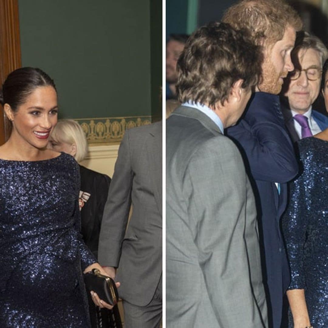 Meghan Markle brings the sparkle – and glam – to date night with Prince Harry: see the look