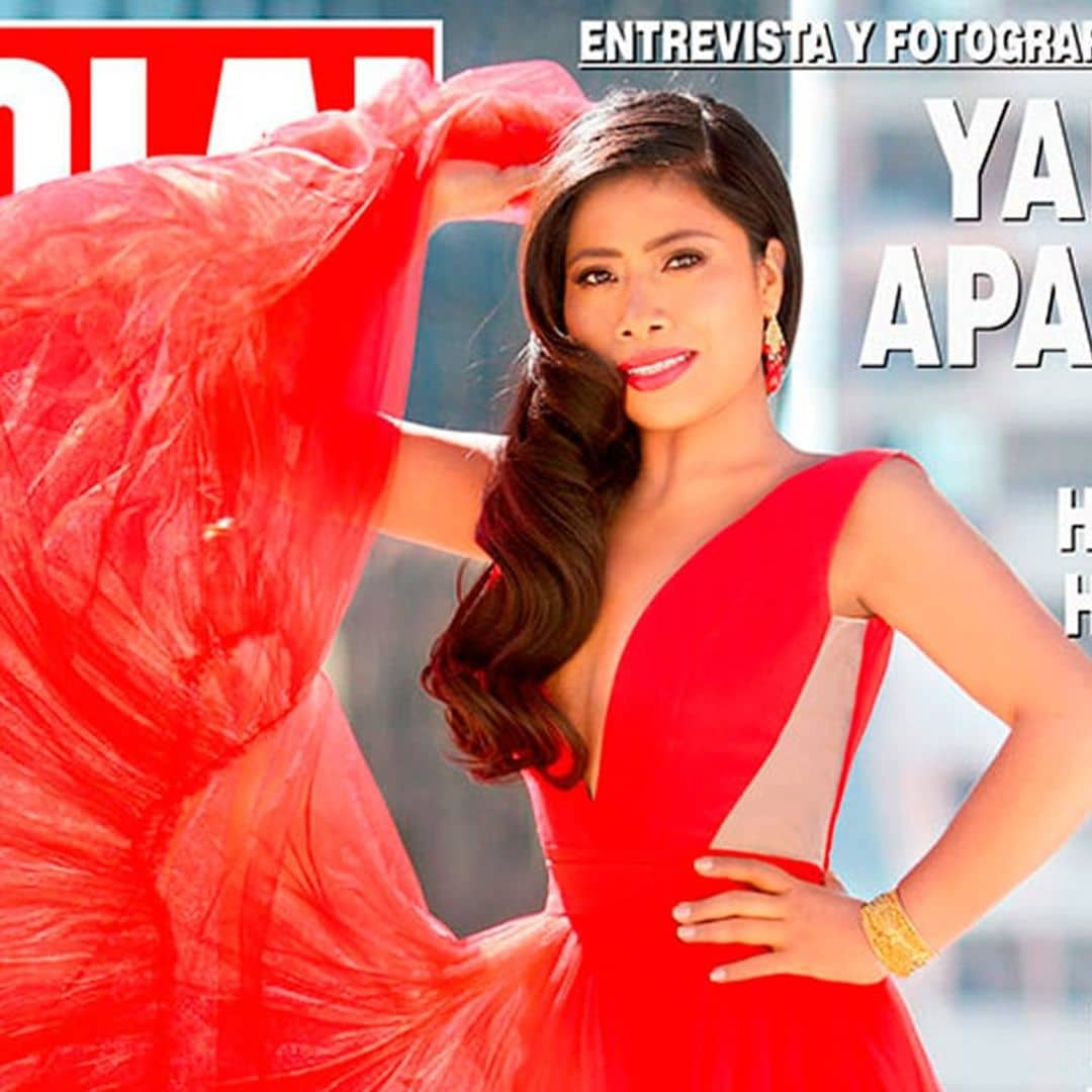 You've never seen Yalitzia Aparicio like this! She channels Oscar glam on HOLA MX cover