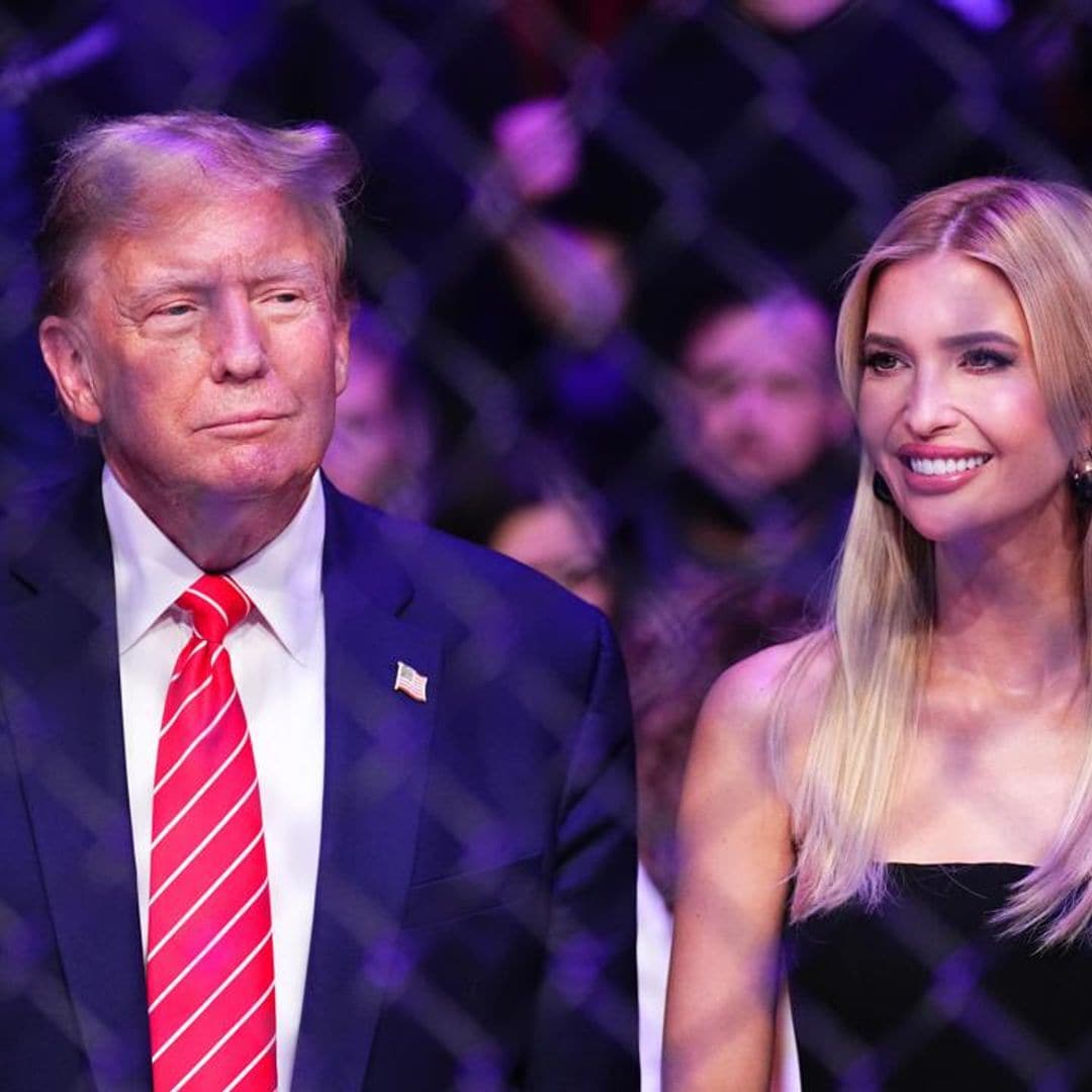 Ivanka and Donald Trump attend UFC match together