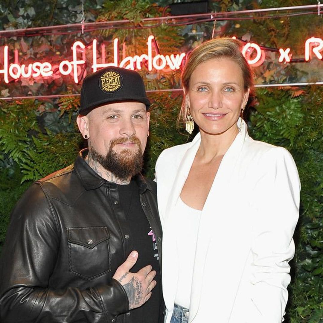 Cameron Diaz and Benji Madden celebrate their eighth anniversary