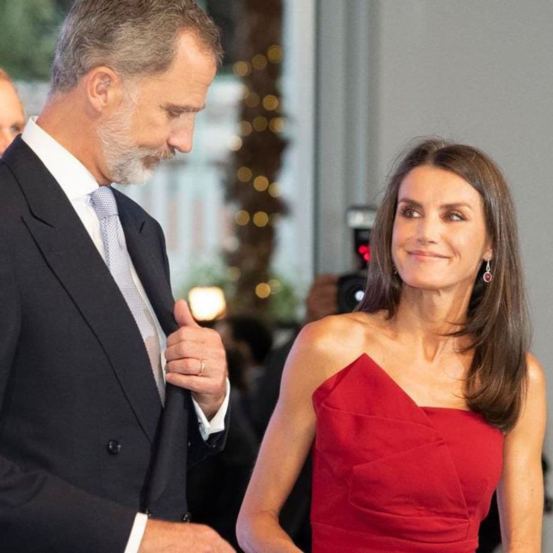 Queen Letizia proves you can look glamorous while wearing a face mask