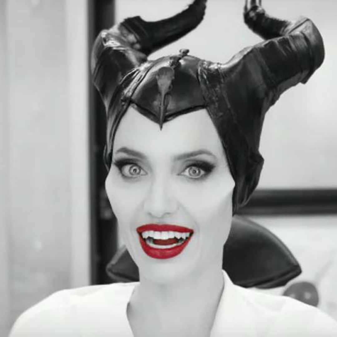 Watch as Angelina Jolie transforms into 'Maleficent'