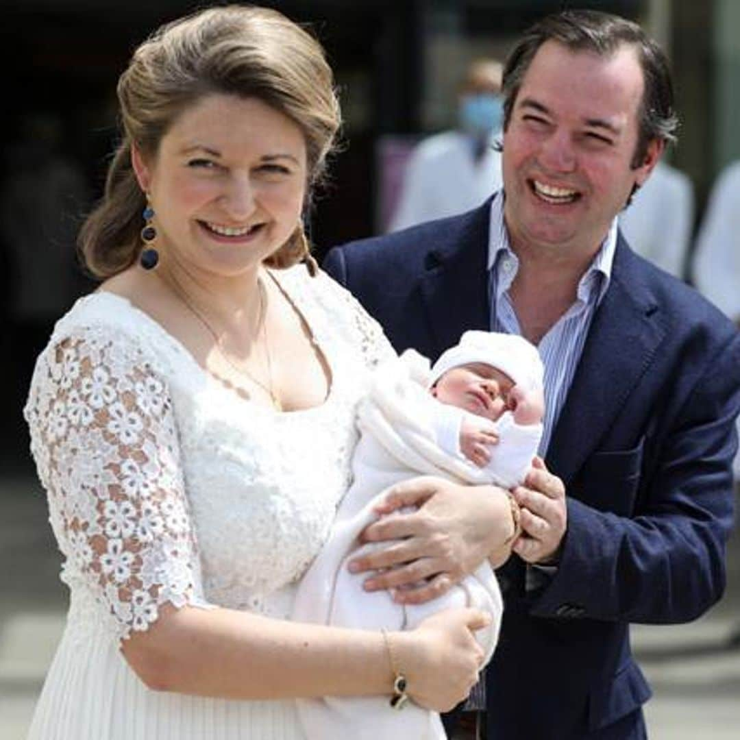 New mom Princess Stephanie steps out for first post-baby engagement