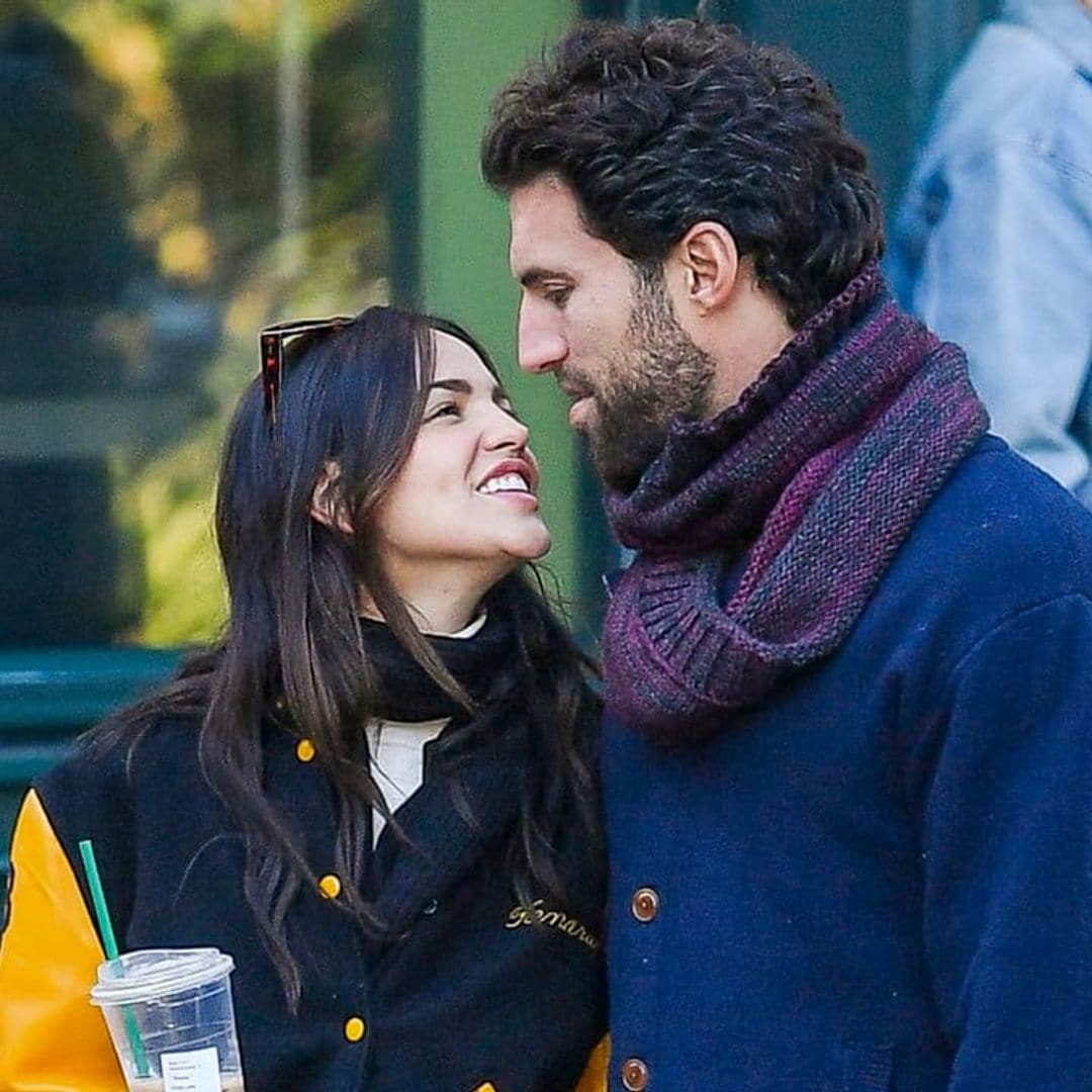 Eiza González and boyfriend Paul Rabil go on a chilly stroll through NYC