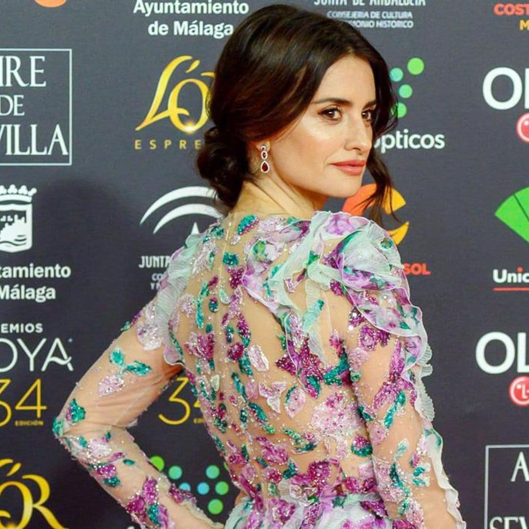 Penélope Cruz looked spring-ready at the Goya Awards in Spain