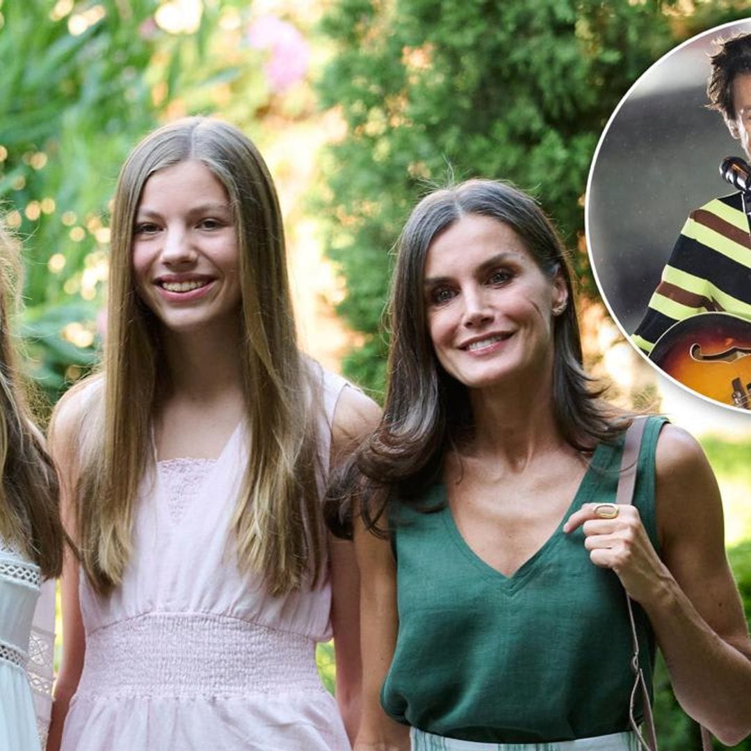 Queen Letizia attended a Harry Styles concert with her daughters: Report