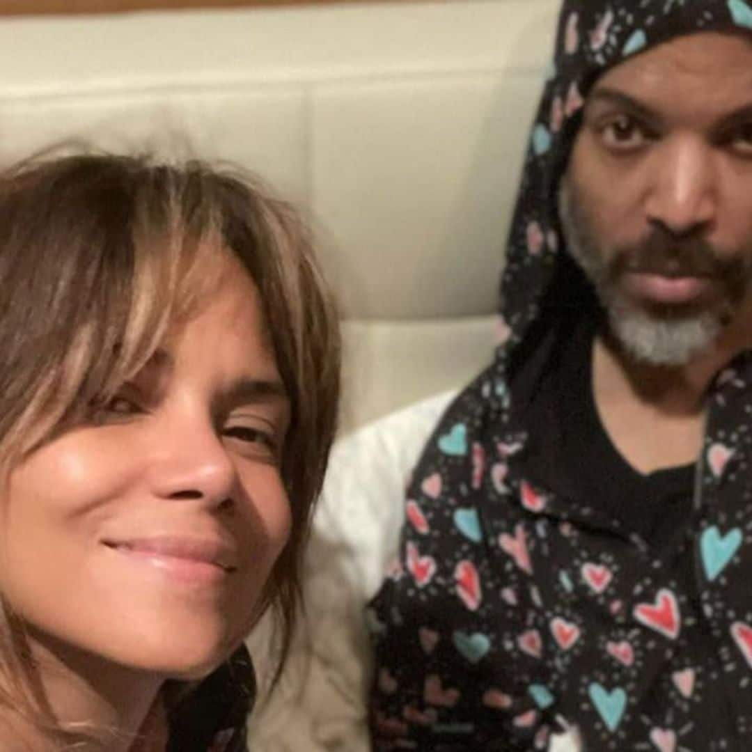 Halle Berry danced topless to her Valentine’s music