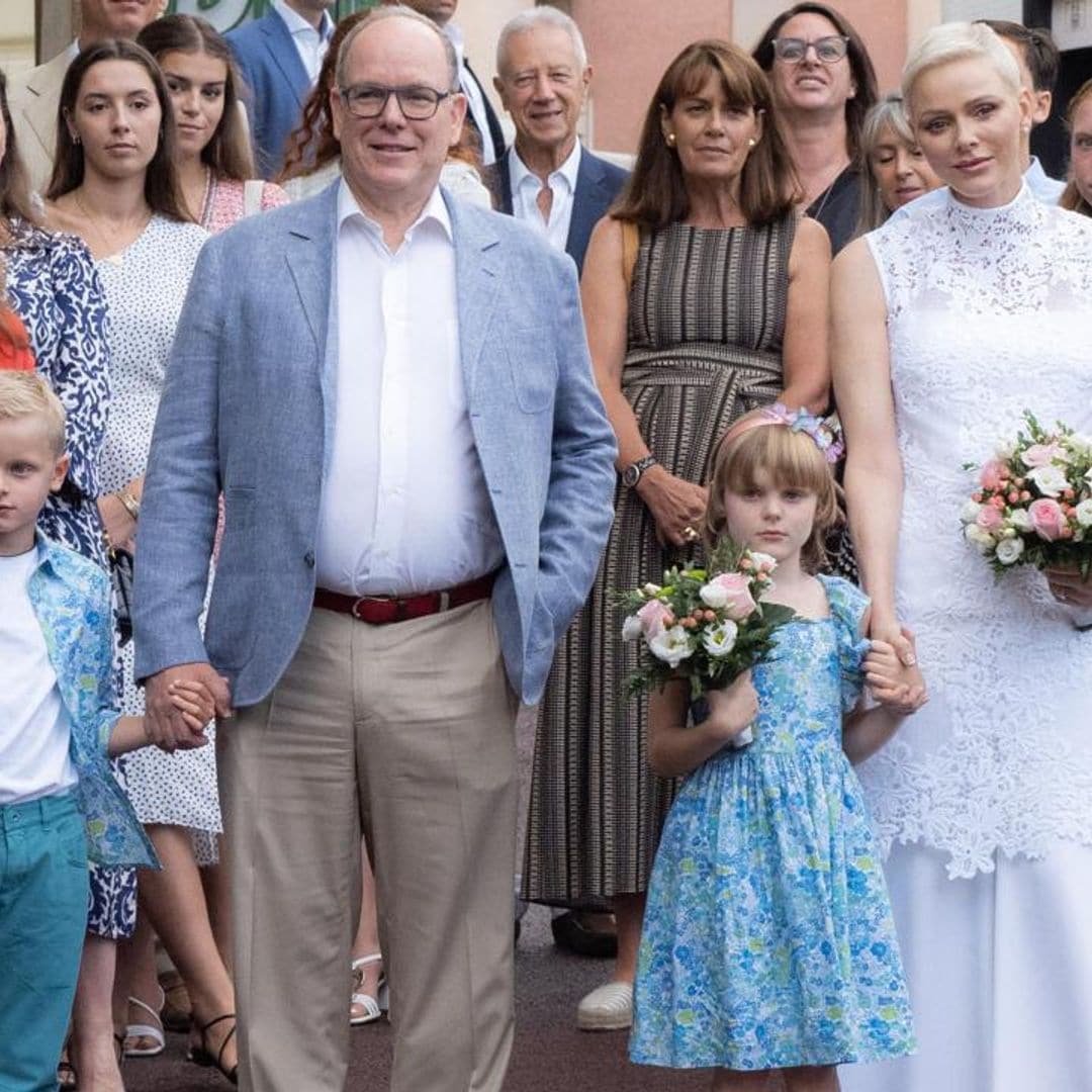 Princess Gabriella gave herself and her twin brother Prince Jacques haircuts