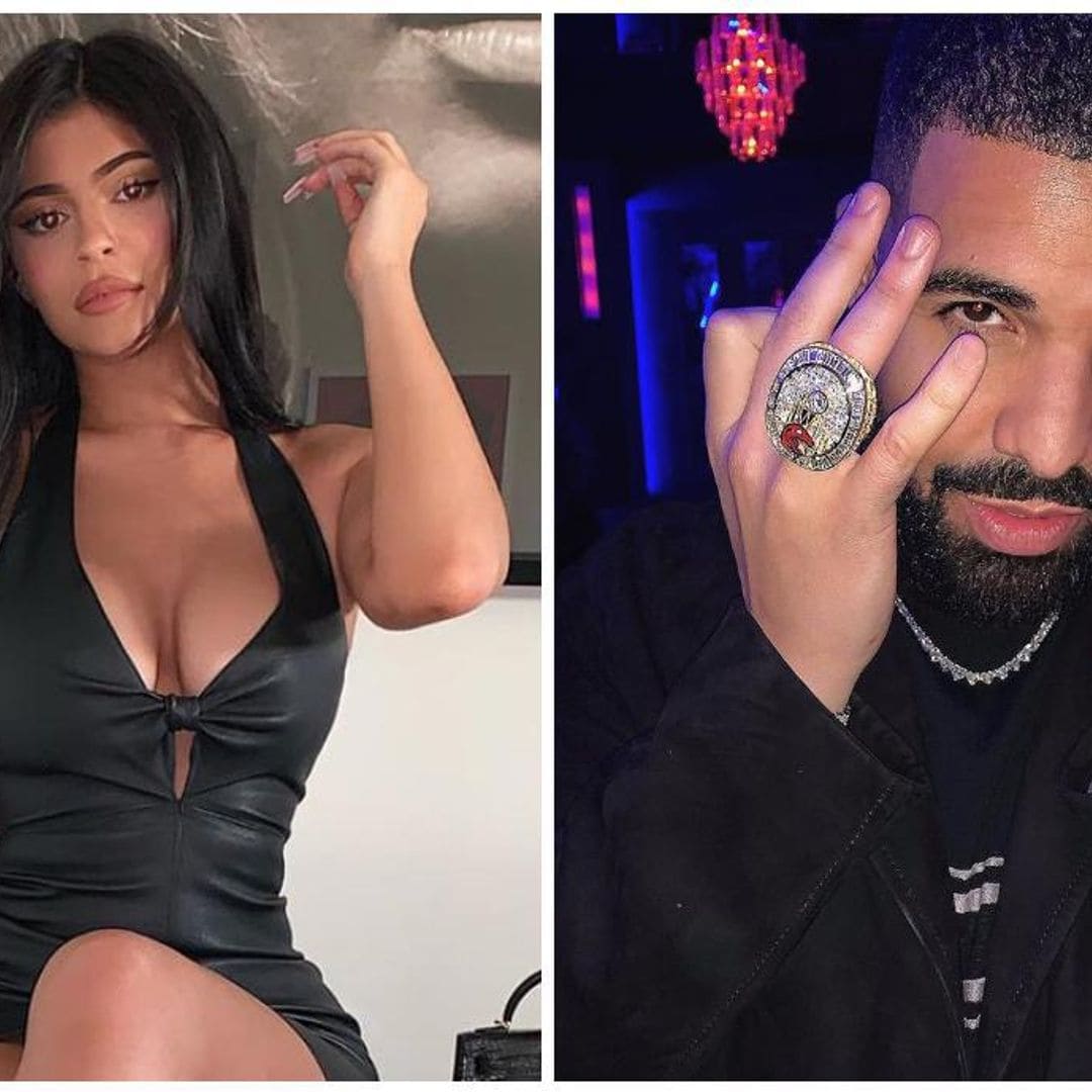 Kylie Jenner and Drake get close at his 33rd birthday bash