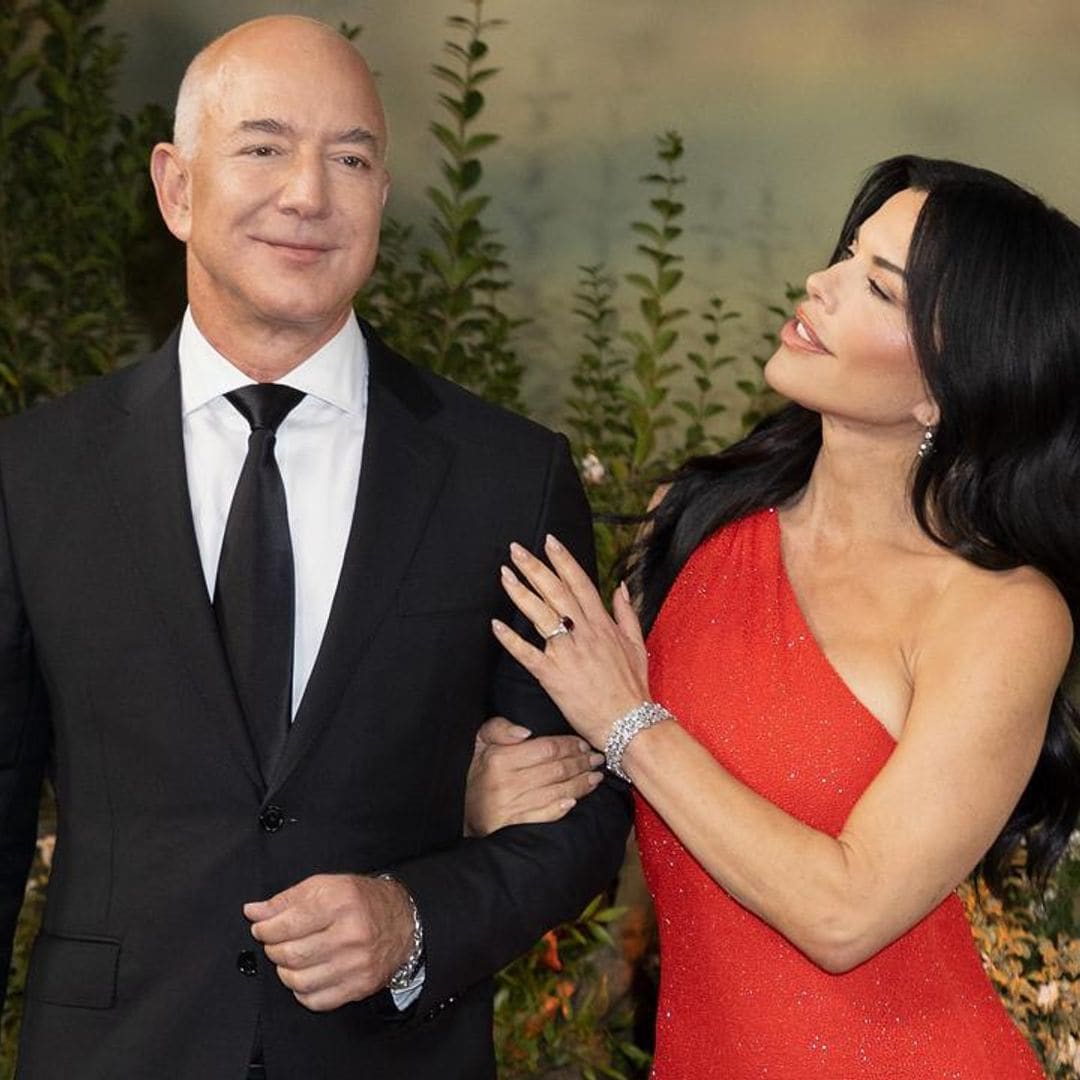 Jeff Bezos & Lauren Sanchez stun at Rings of Power premiere