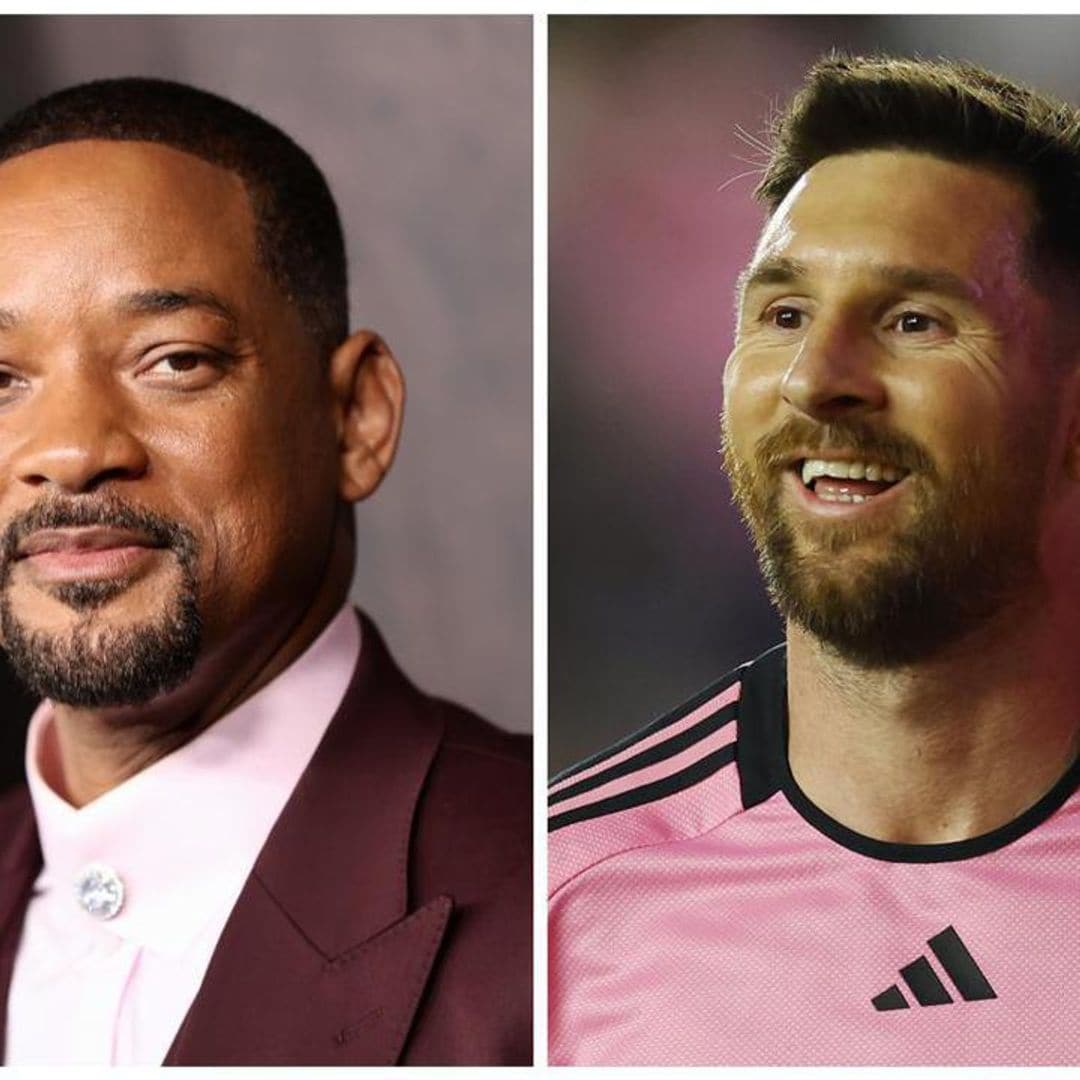 Will Smith shares excitement over meeting Messi for the first time