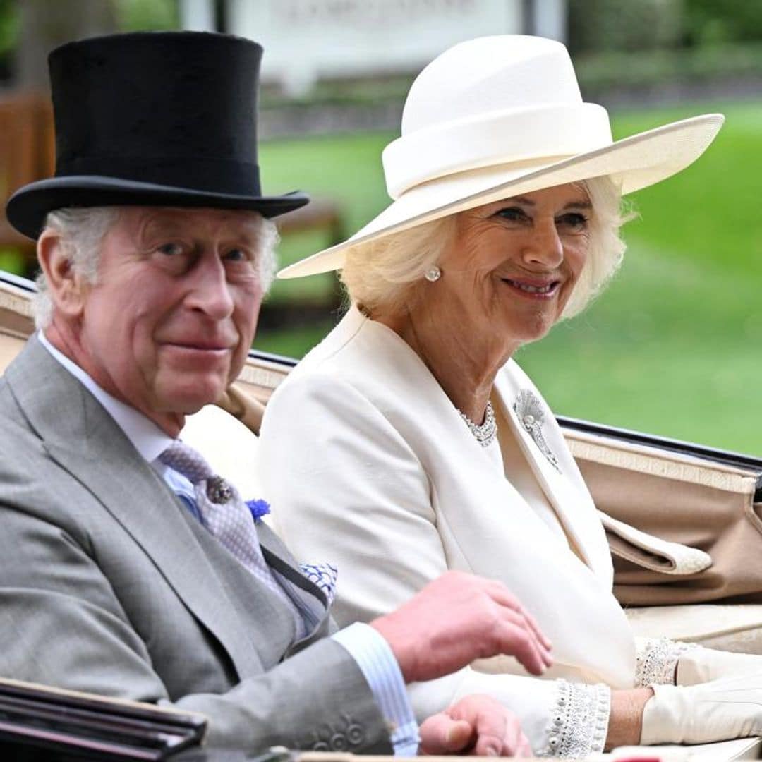 Queen Camilla’s family members join royals at Royal Ascot