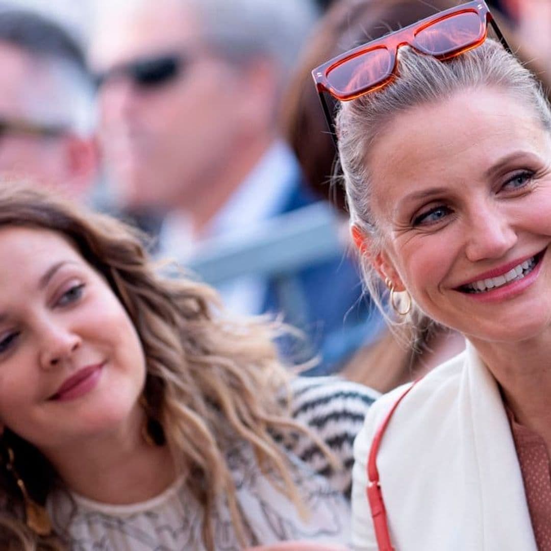 Drew Barrymore calls Cameron Diaz her “bestie poo poo”