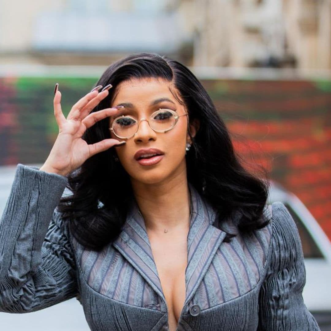 Cardi B transforms into ‘the teacher’ during Paris Fashion Week