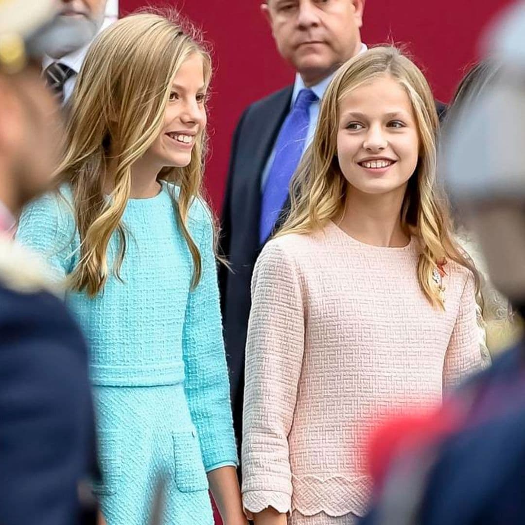 Queen Letizia’s daughters Princess Leonor and Princess Sofia, royal sisters with different styles