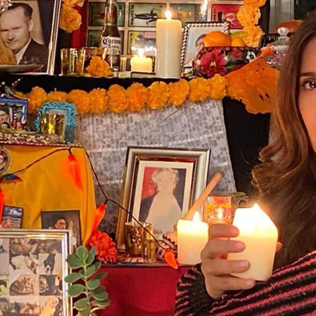 Check out Salma Hayek’s stunning Día de Muertos Alter