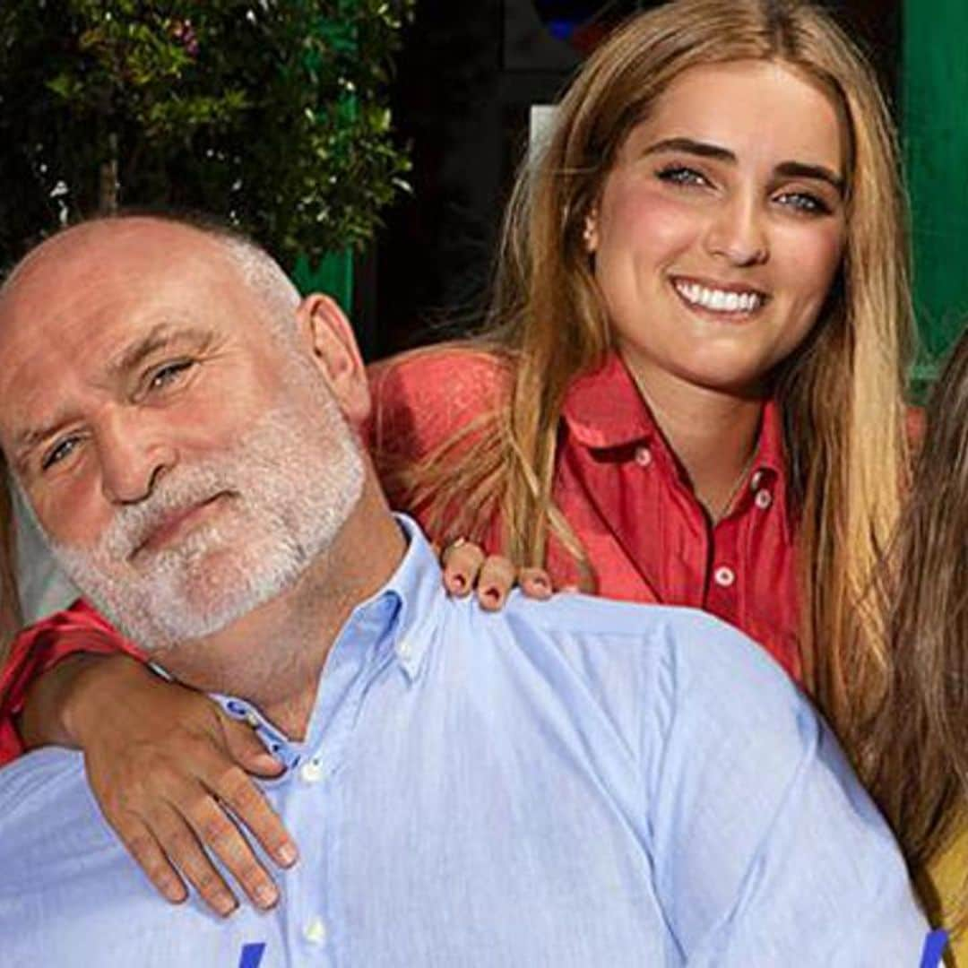 Chef José Andrés’ daughters recall the time their famous dad burned their eyelashes while making paella