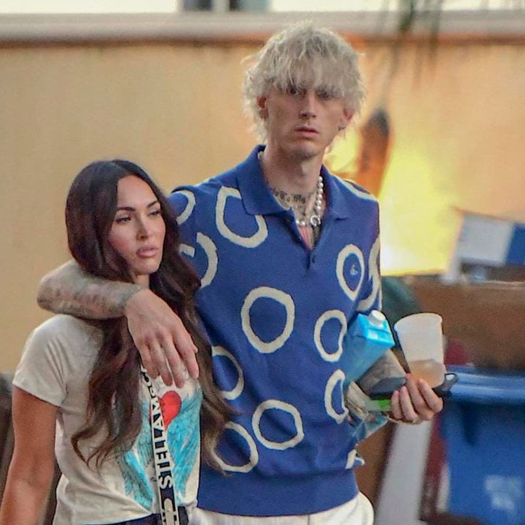 Megan Fox Supports Machine Gun Kelly At Secret Concert