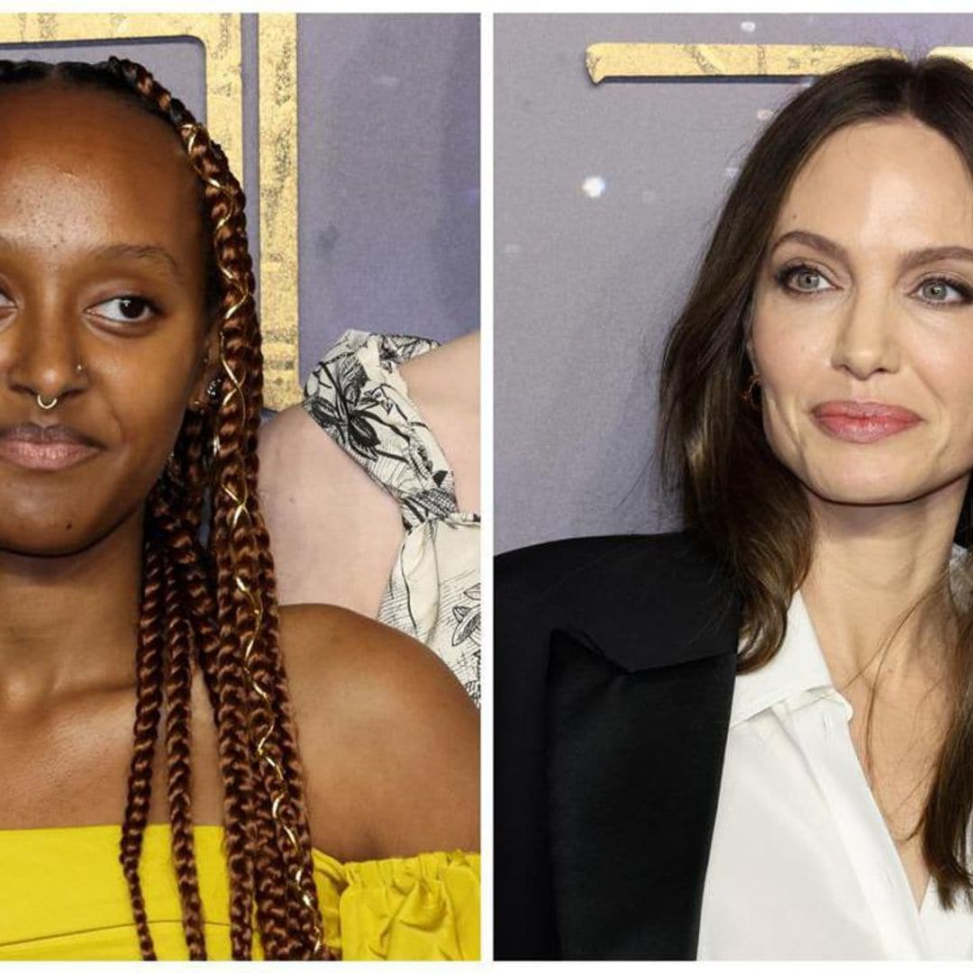 Angelina Jolie’s daughter, Zahara, has joined the first historically Black sorority