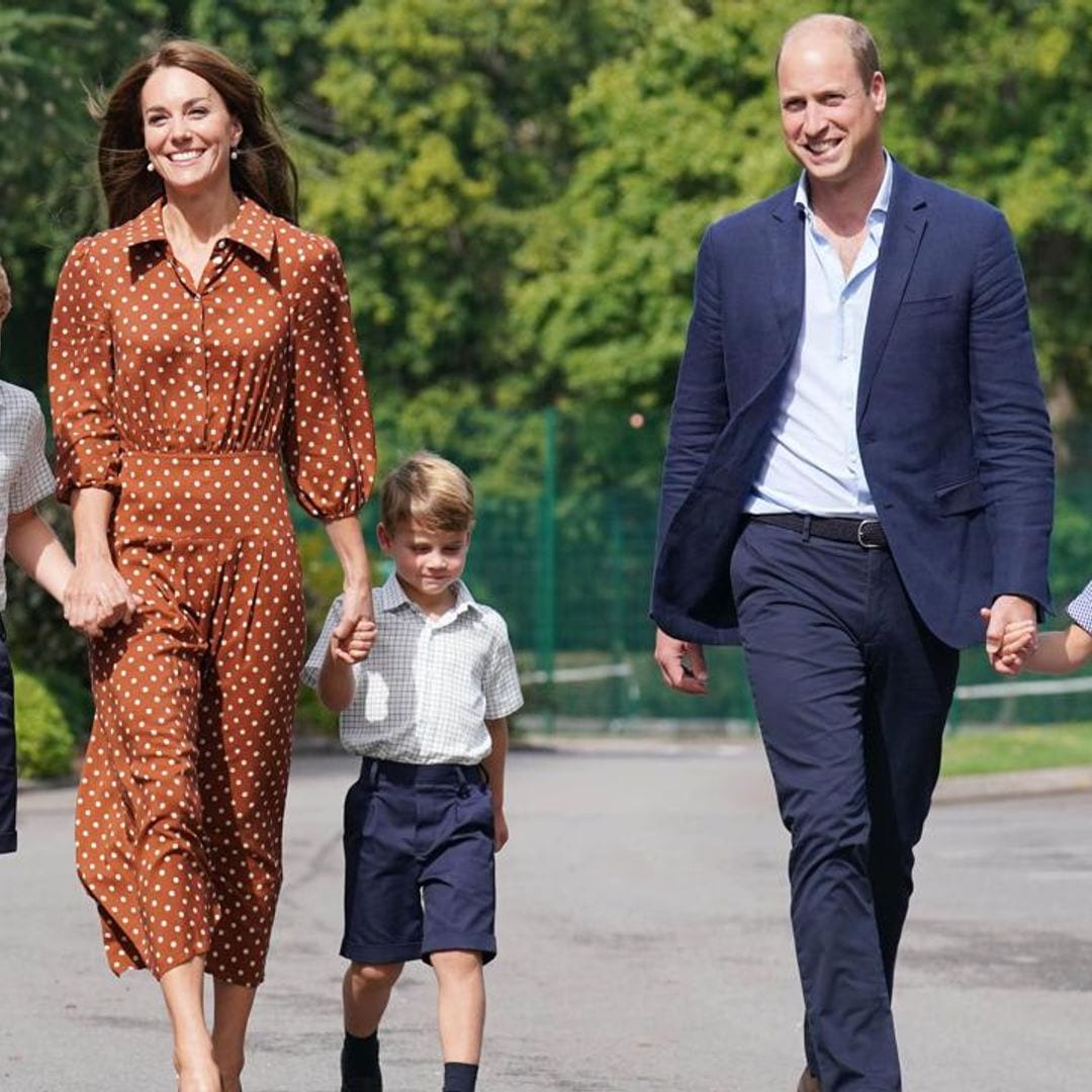 When do Prince George, Princess Charlotte and Prince Louis return to school?