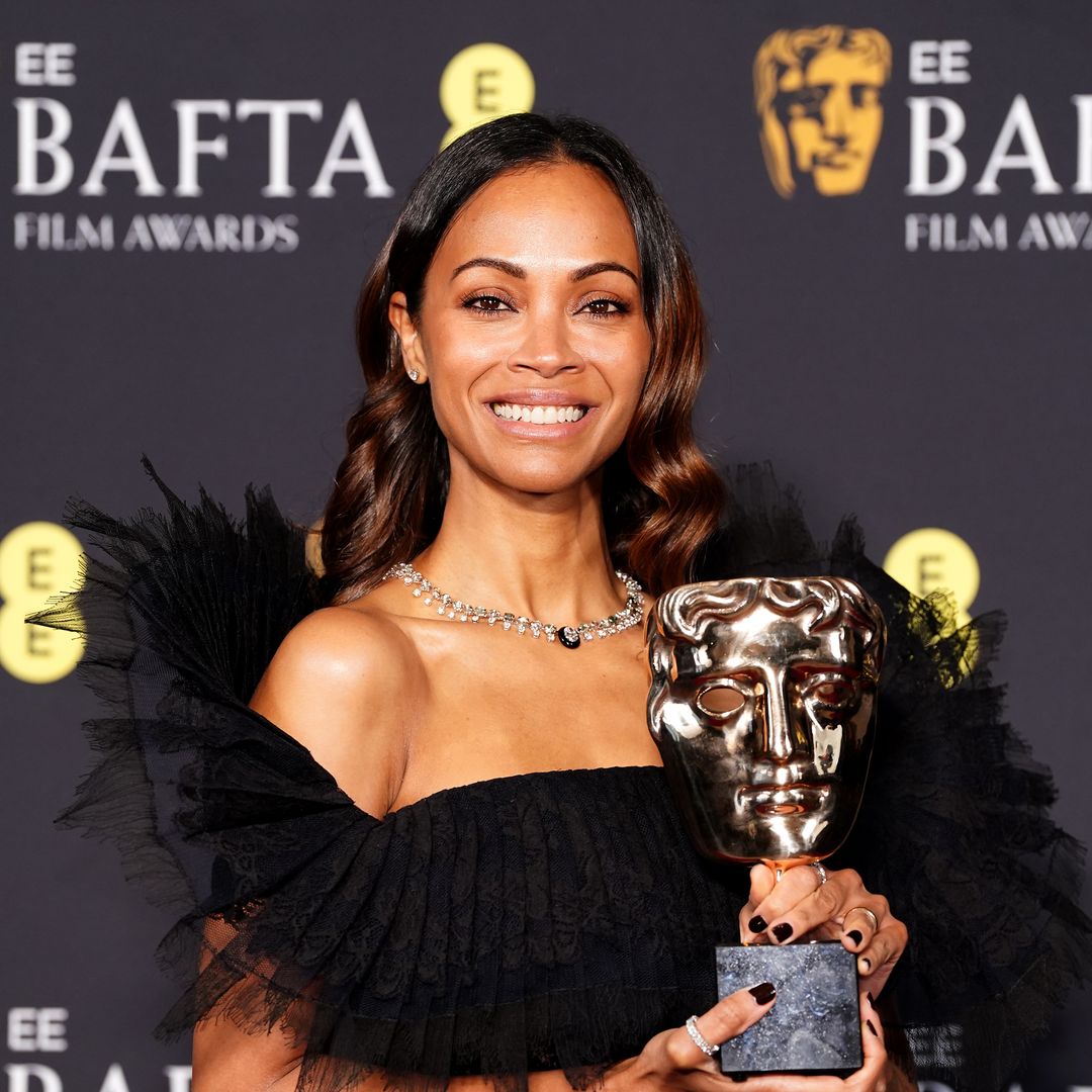 Zoe Saldaña dedicates BAFTA win to her trans nephew and Karla Sofía Gascón