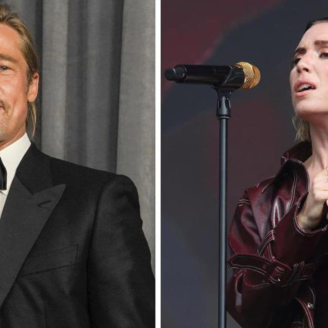 Brad Pitt is dating, but not dating Lykke Li