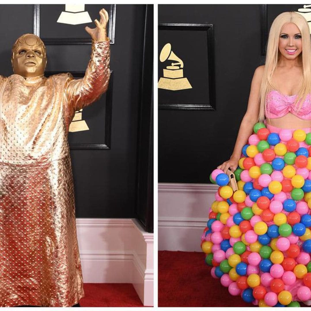 Ten of the craziest, most unforgettable looks at The GRAMMYs over the years