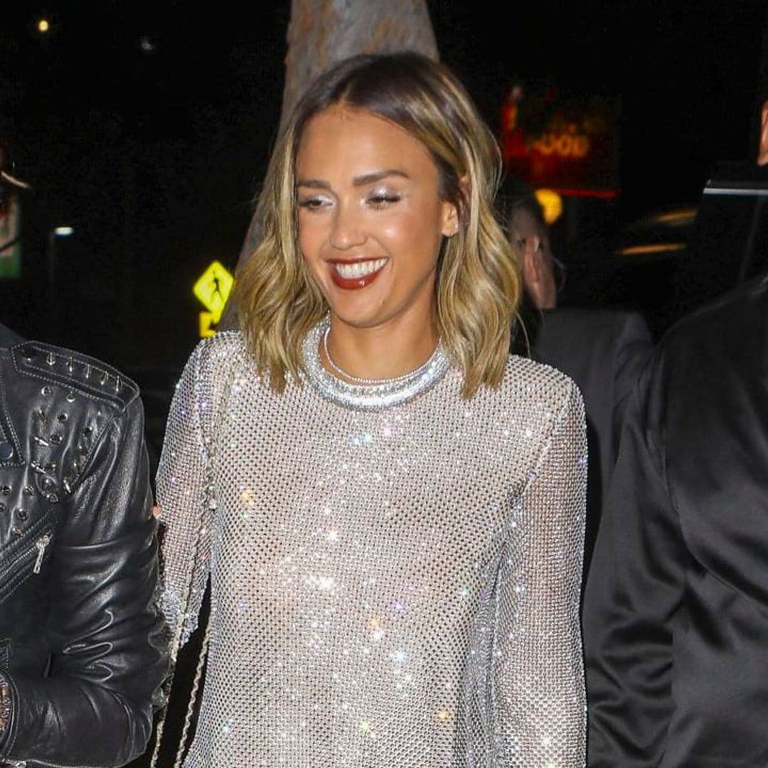 Stars get all glammed up for Jessica Alba’s birthday party in West Hollywood