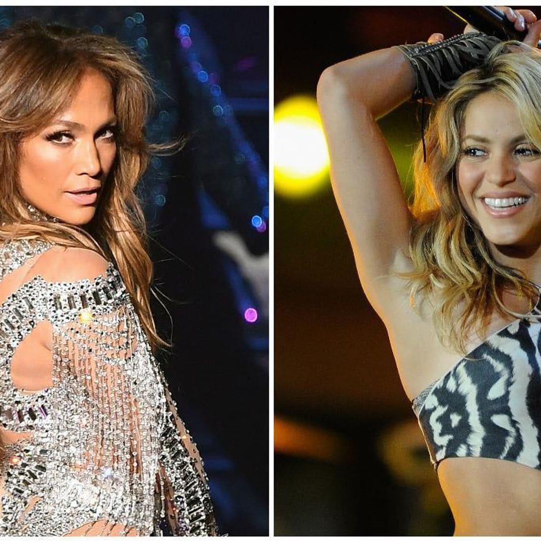 Did Jennifer Lopez inspire Shakira’s ‘Me Gusta’ cover look?