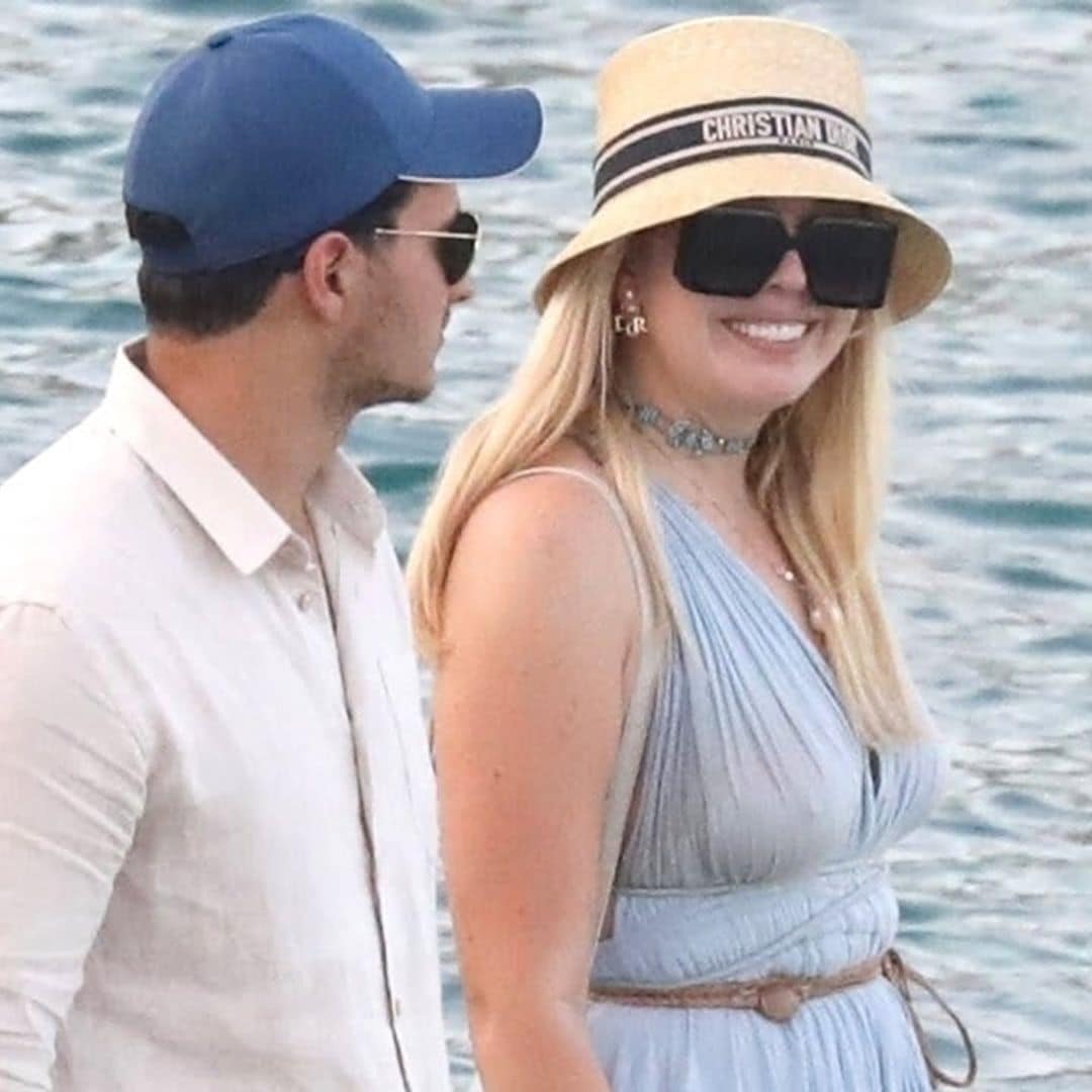 Tiffany Trump enjoys Greek getaway with fiancé Michael Boulos