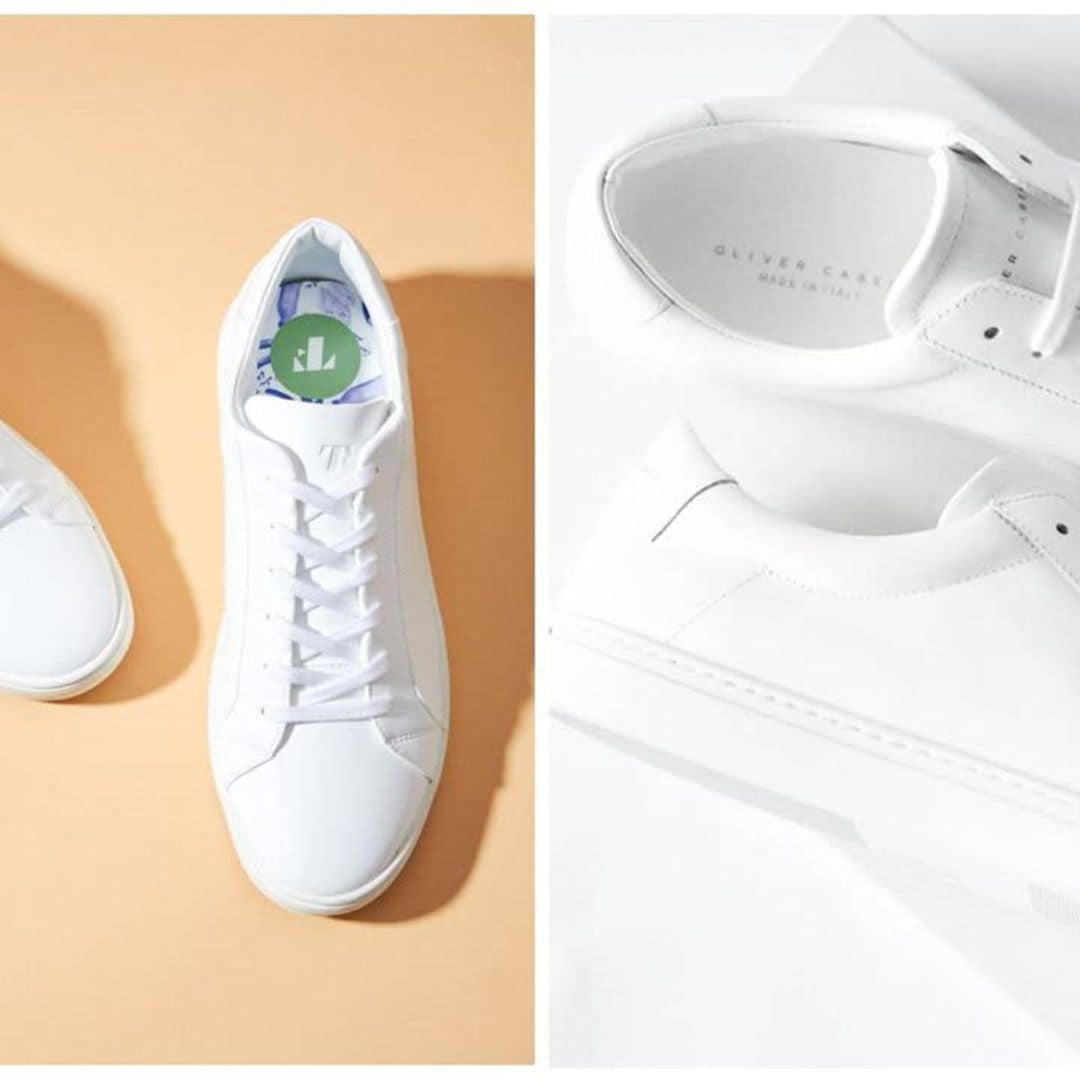 Trendy and classic white sneakers you can wear all summer long and beyond