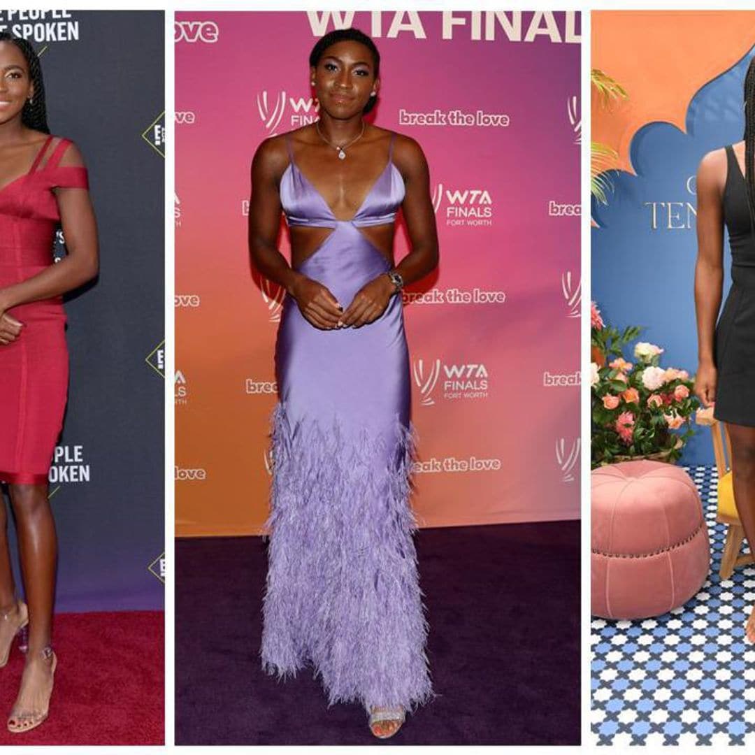 A look at Coco Gauff’s off-court style