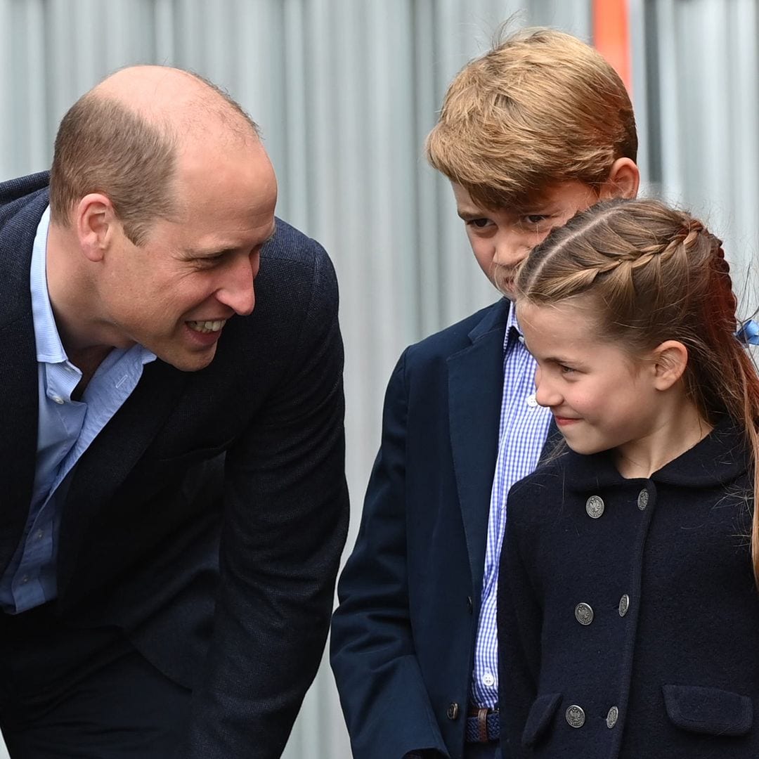 Princess Charlotte's reaction to her dad Prince William's beard revealed