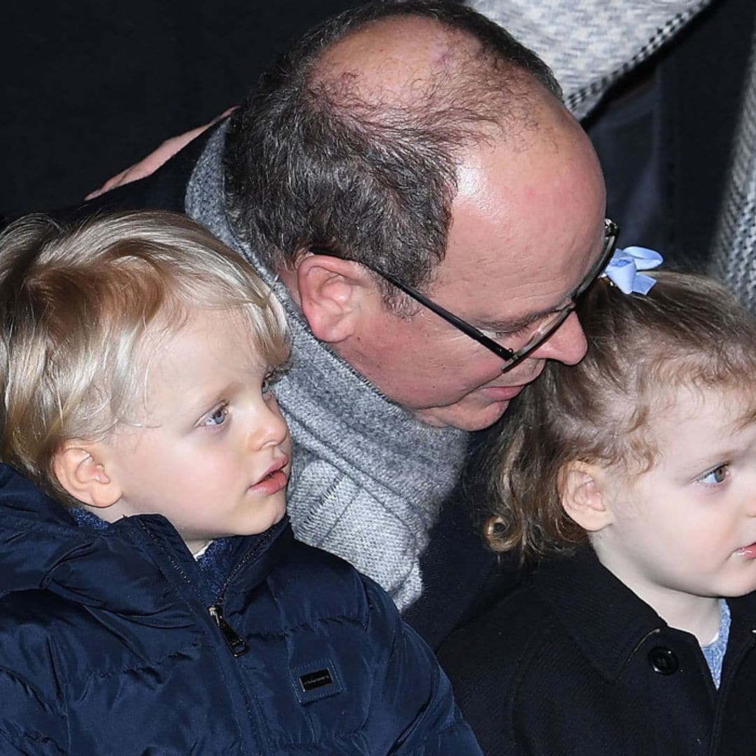 Princess Charlene's twins steal the show at Prince Albert's birthday celebration