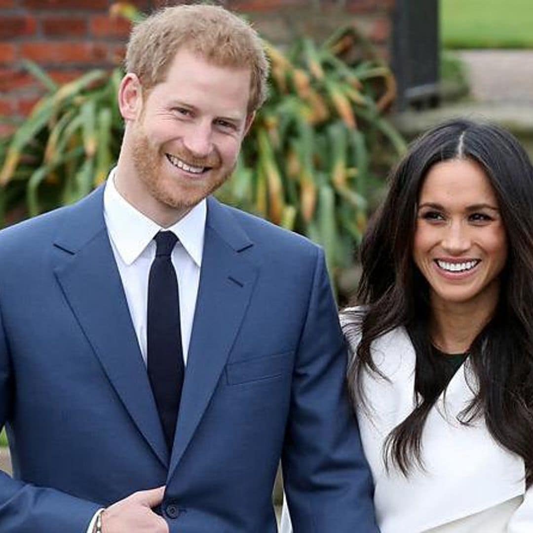 Meghan and Harry mark engagement anniversary with candid never-before-seen wedding photo