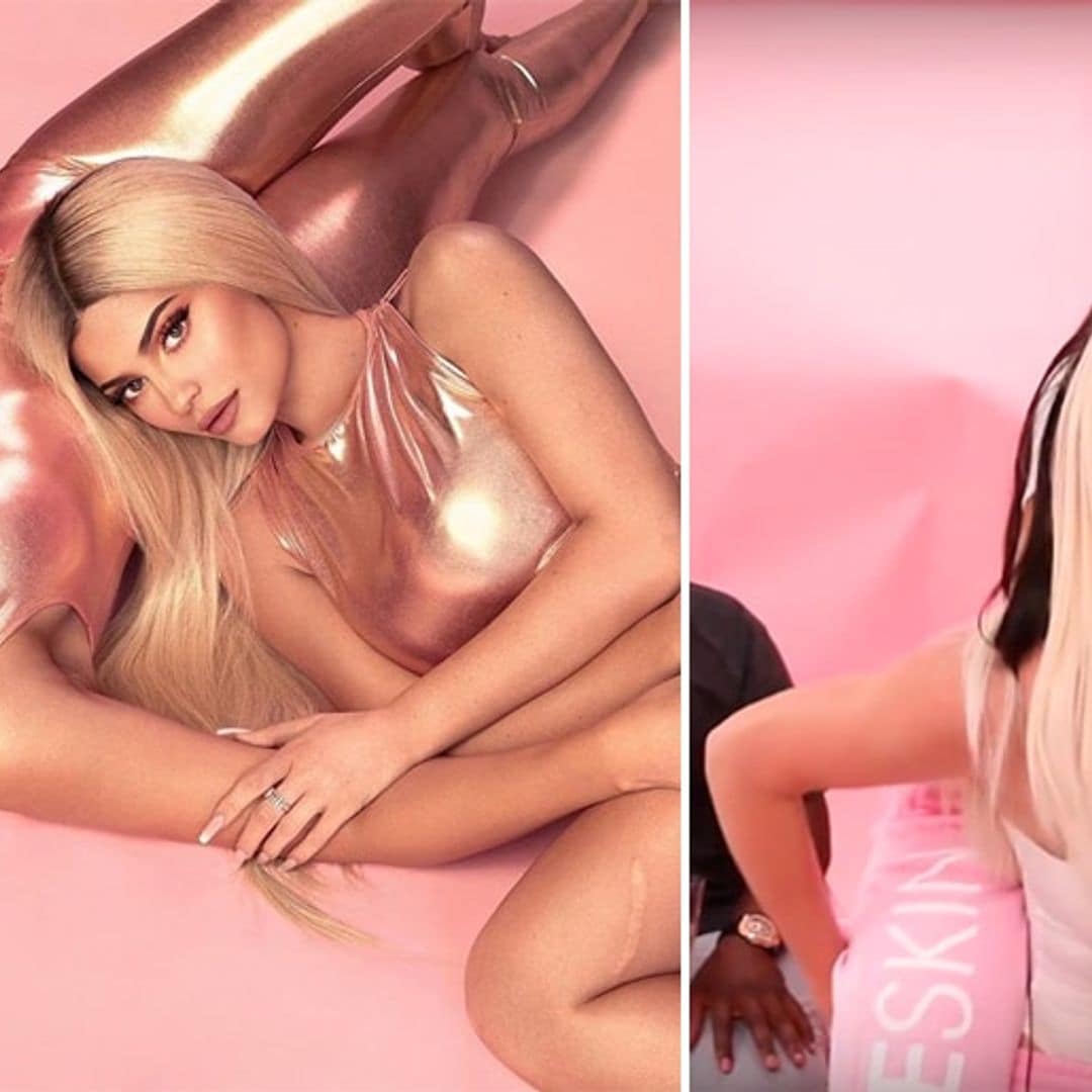 Kylie Jenner and Khloé Kardashian get wild during makeup tutorial